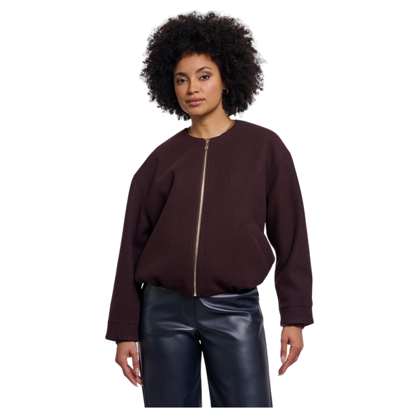 Rino & Pelle Mona Bomber Jacket With Collar