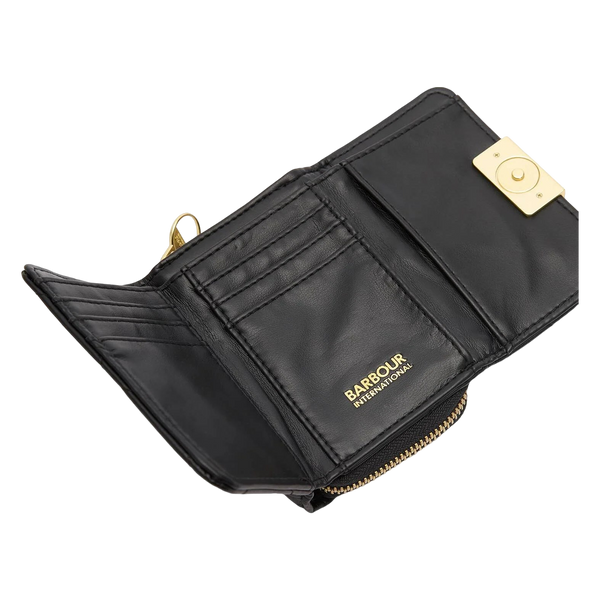 Barbour International Soft Touch Aurora Tri Fold Purse