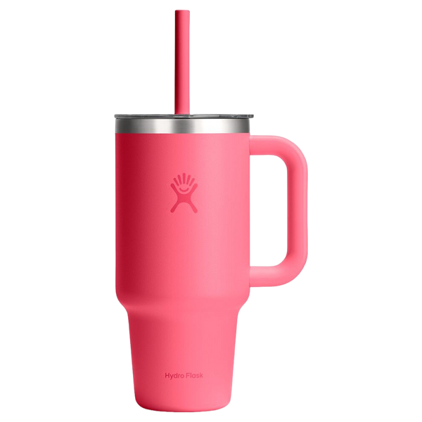32oz Travel Tumbler Clear Lid