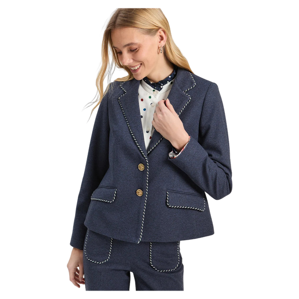 Vilagallo Nuria Blue Fleck Jacket