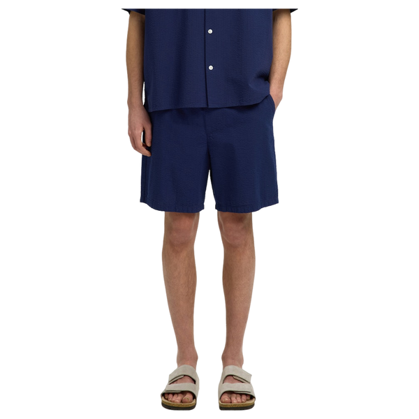 Selected Stuart Seersucker Shorts