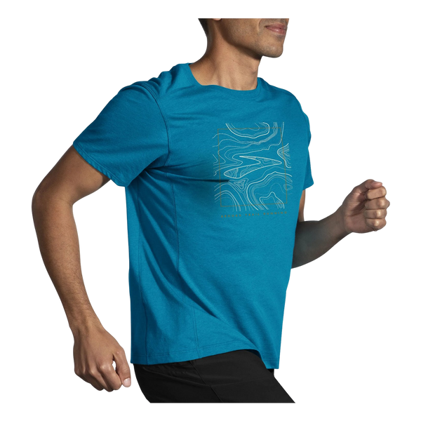 Brooks Distance Short Sleeve 2.0 T-Shirt for Men