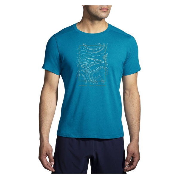 Brooks Distance Short Sleeve 2.0 T-Shirt for Men