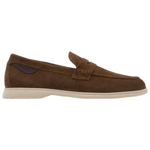 Ambitious Dan Suede Penny Loafer - Tobaco