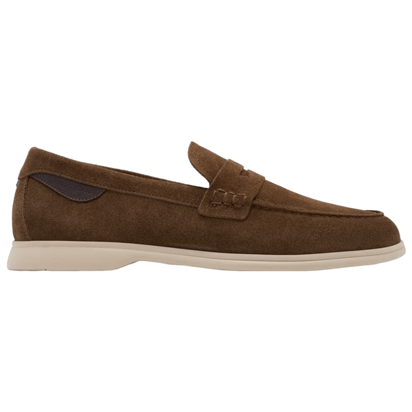 Ambitious Dan Suede Penny Loafer - Tobaco