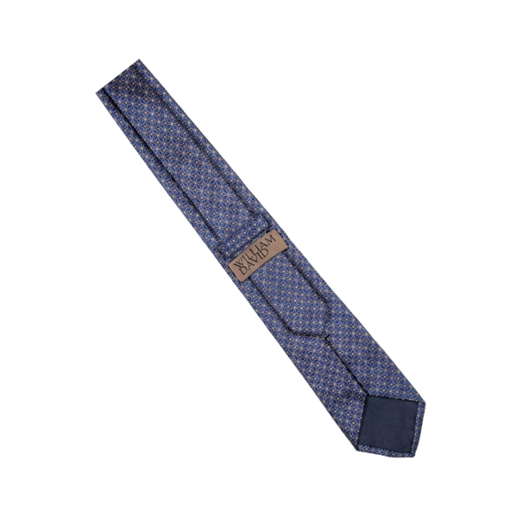 William David Geometric Woven Tie