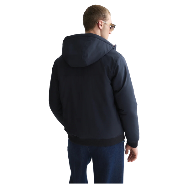Scotch & Soda Hooded Soft Shell Padded Jacket