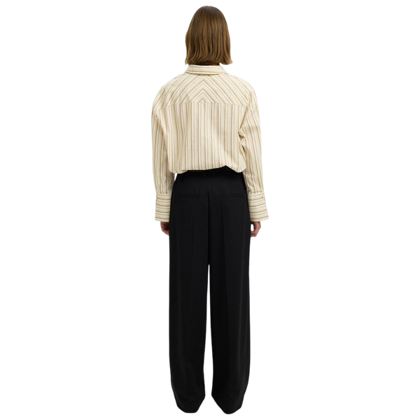 Selected Dannie Ls Stripe Oversize Shirt