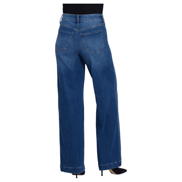 NYDJ High Rise Teresa Wide Leg Jeans