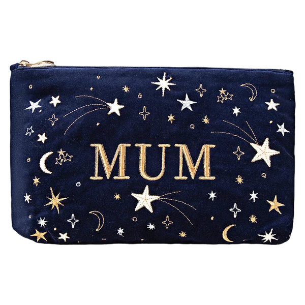 Elizabeth Scarlett Starry Sky - Mum Velvet Everyday Pouch