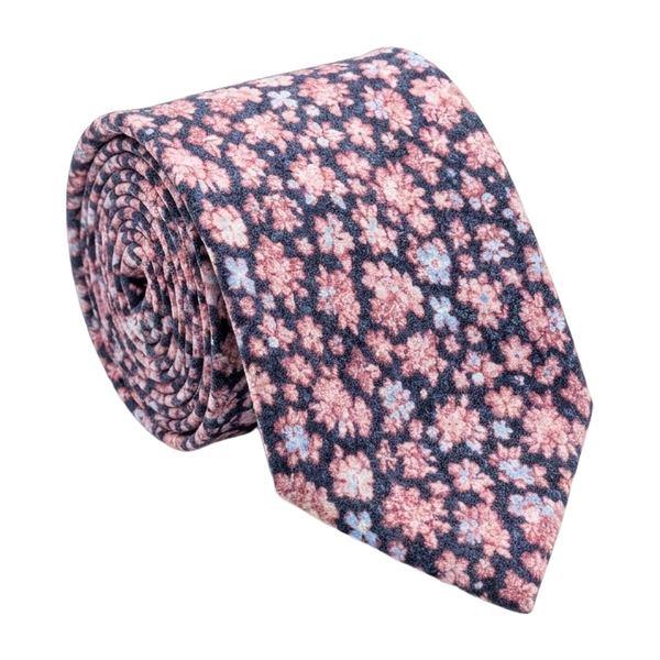 Golding Flower Print Tie