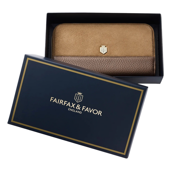 Fairfax & Favor Salisbury Purse - Suede