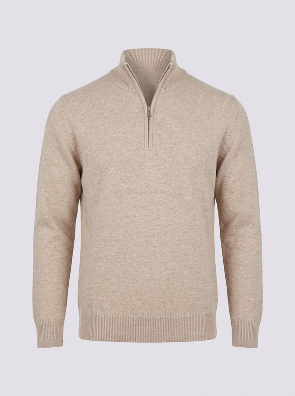 William David Cashmere Blend 1/4 Zip