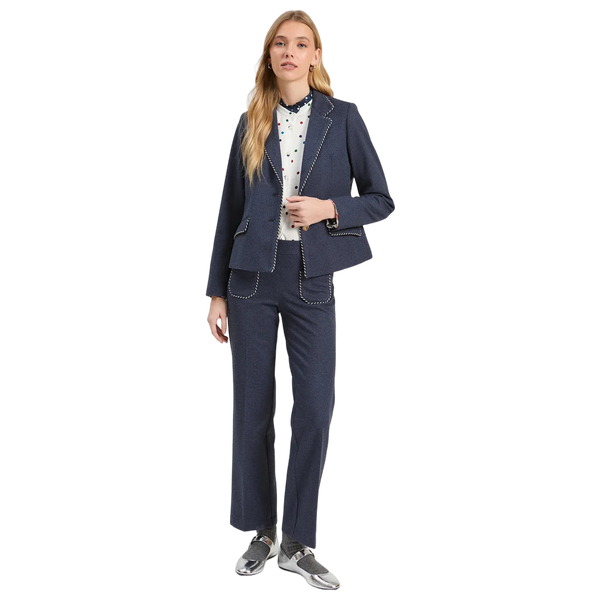 Vilagallo Nuria Blue Fleck Jacket