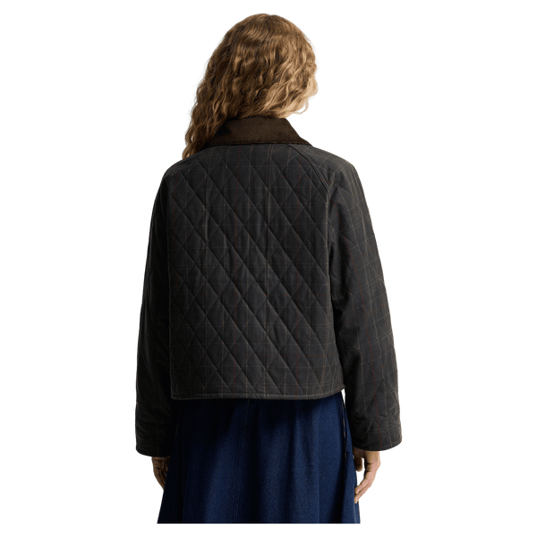 Barbour Tartan Reimagined Icons Tartan Quilted Spey Wax Jacket