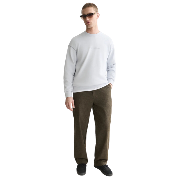 Scotch & Soda Core Front Chest Artwork Relaxed Fit Sweatshirt