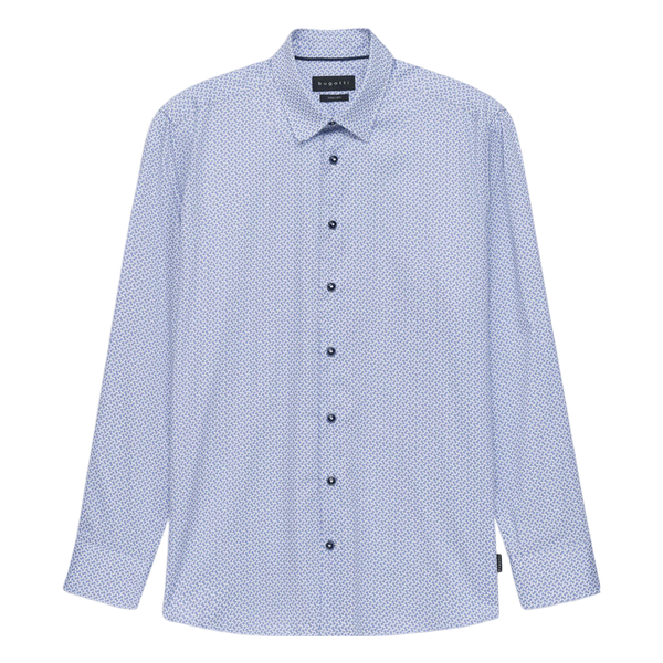 Bugatti Short Sleeve Print Shirt