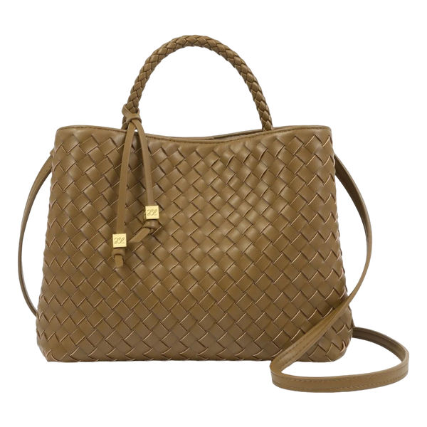 Nova Hand Woven Top Handle Bag