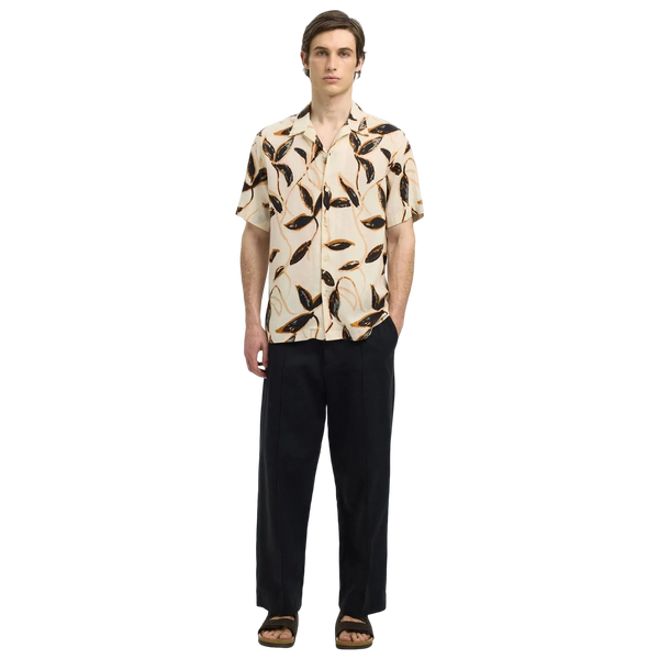 Selected Noa Mix Short Sleeve Resort Shirt