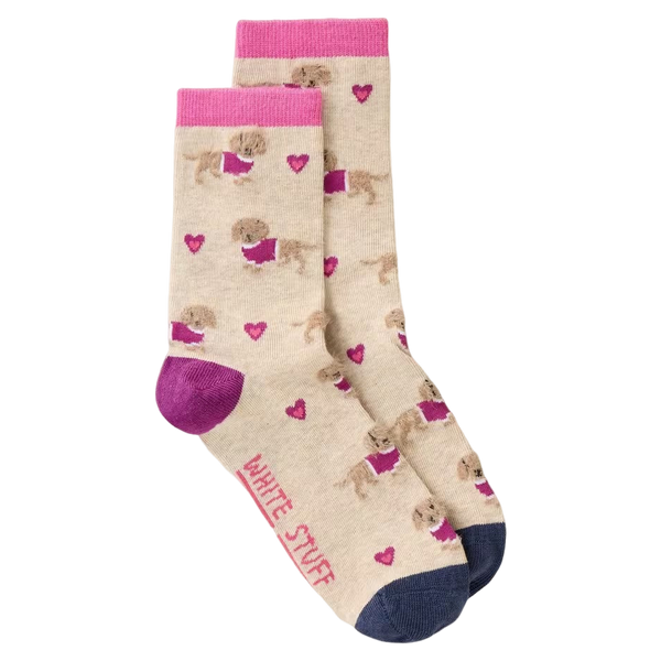 White Stuff Fluffy Ankle Socks