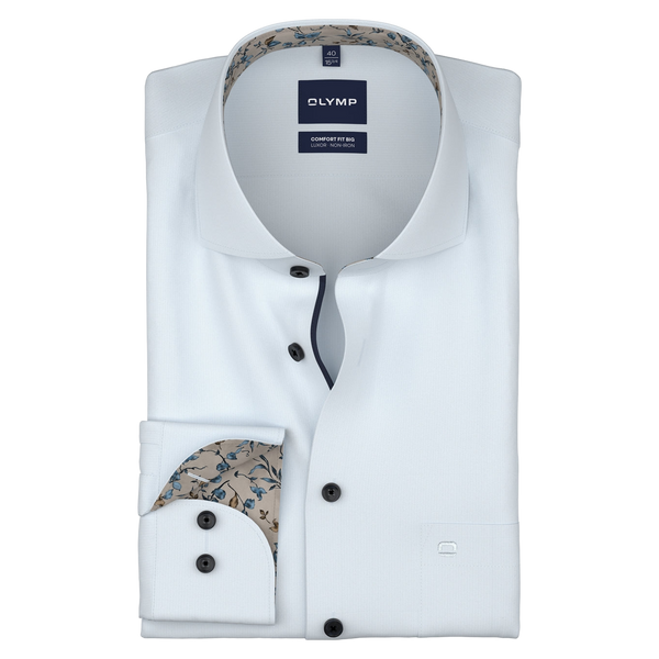 Olymp Contrast Shirt With Trim