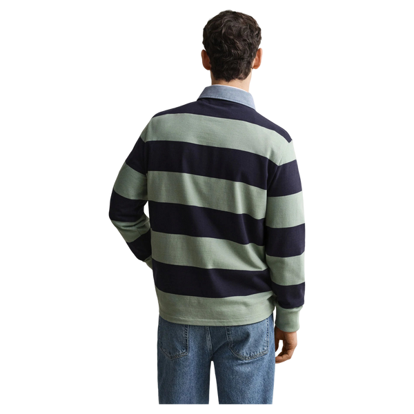 GANT Chambray Stripe Heavy Rugger