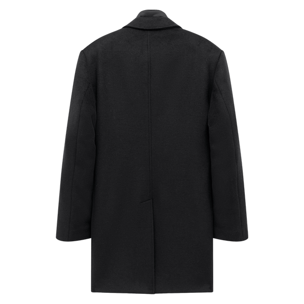 Bugatti Wool Overcoat With Quilted Panel
