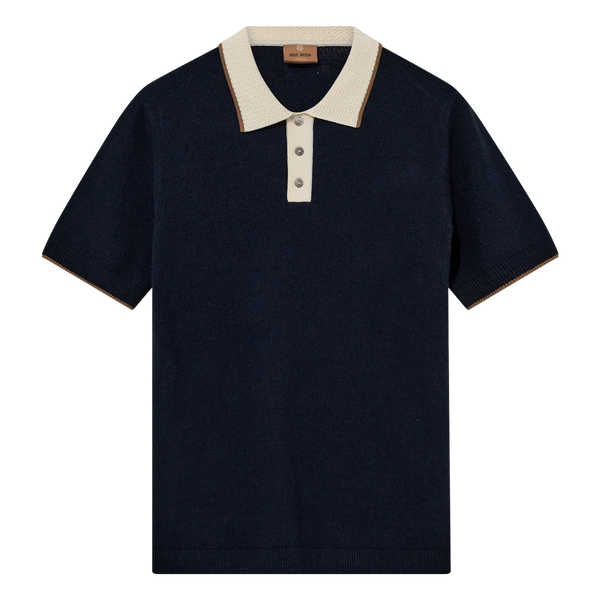 Mos Mosh Francesco Polo Short Sleeve Knit