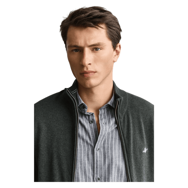 GANT Superfine Lambswool Zip Cardigan