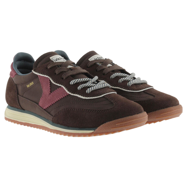 Victoria Shoes Saturno Nylon & Suede Trainers