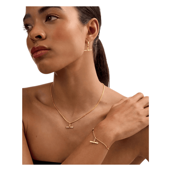 Lustre T-Bar Necklace - 45cm + 5cm Extender