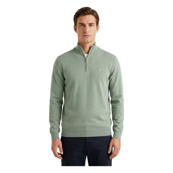 GANT Classic Cotton Half Zip Sweater
