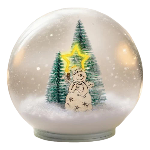 Steepletone Christmas LED Snow Globe