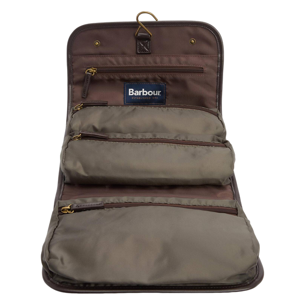 Wax Hanging Washbag