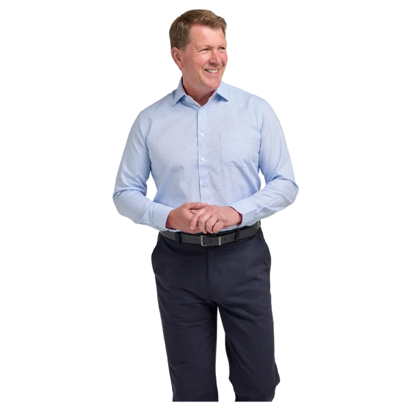 Double Two Formal Shirt With Trim