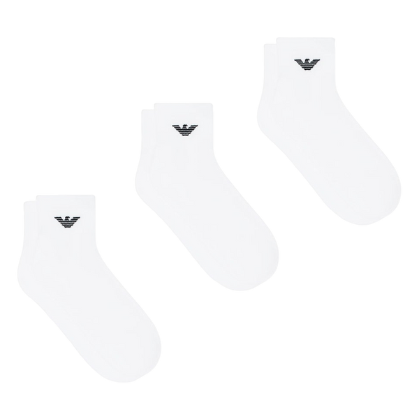Emporio Armani 3 Pack Short Socks