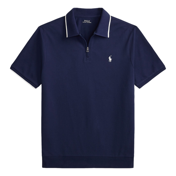Polo Ralph Lauren Short Sleeve Half Zip Knit Polo