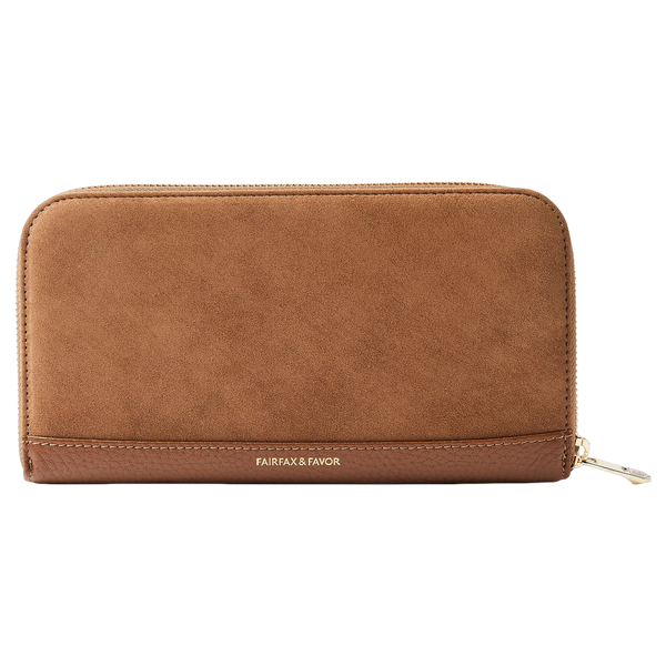 Fairfax & Favor Salisbury Purse - Suede