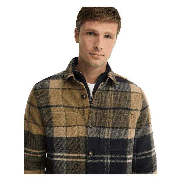 Barbour Woodlane Brushed Check Overshirt