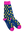 Swole Panda Bamboo Socks - Lemons