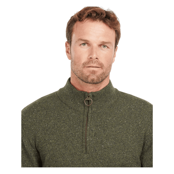 Barbour Essential Tisbury Half Zip Knitted Jumper