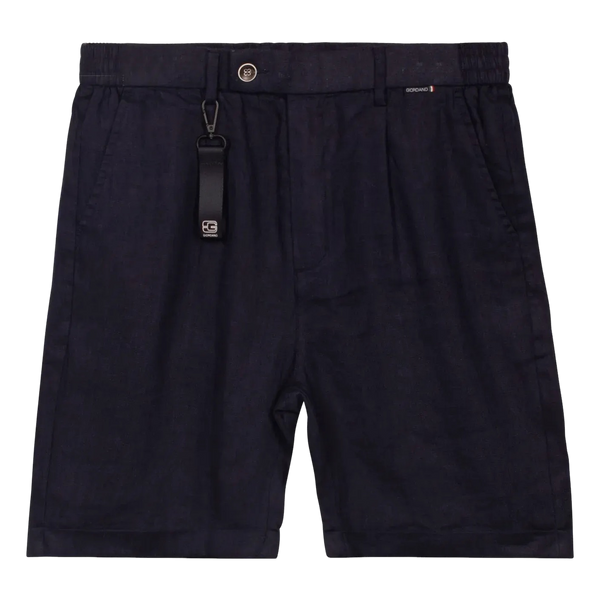 Baileys Soft Washed Linen Shorts - Navy