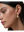 Orelia Jewellery Resin & Molten Detail Hoop Earrings