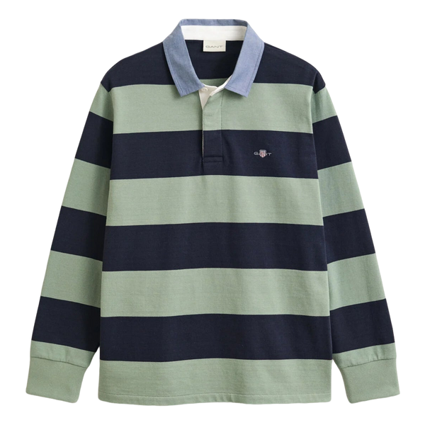GANT Chambray Stripe Heavy Rugger