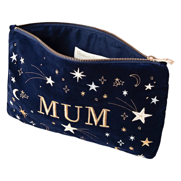 Elizabeth Scarlett Starry Sky - Mum Velvet Everyday Pouch