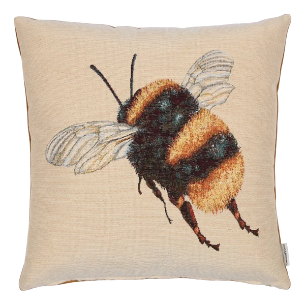 Hines Of Oxford Feather Filled Cushion - Humble Bumble