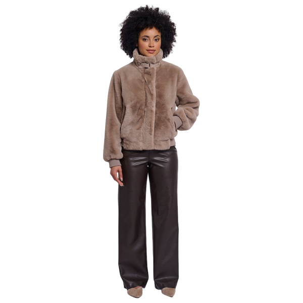 Rino & Pelle Ambra Short Faux Fur Jacket