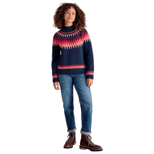 White Stuff Fiona Fairilse Jumper - Navy Multi