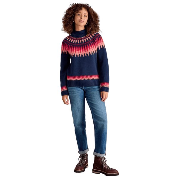 White Stuff Fiona Fairilse Jumper - Navy Multi