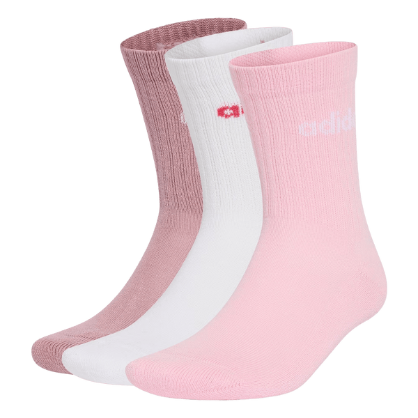 Adidas Linear Crew Cushioned Socks 3 Pairs